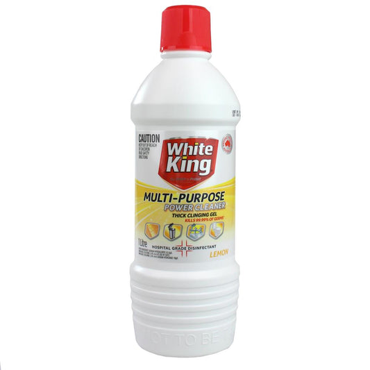 White King 1L Multi - Purpose Power Cleaner Thick Clinging Gel Lemon