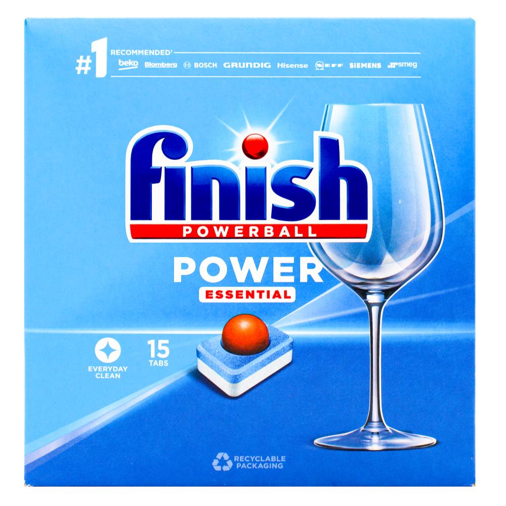 Finish Pk15 Powerball Dishwashing Tablets Power Essential