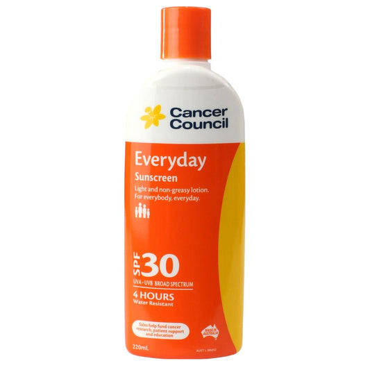 Cancer Council 220Ml Sunscreen Everyday Spf 30+