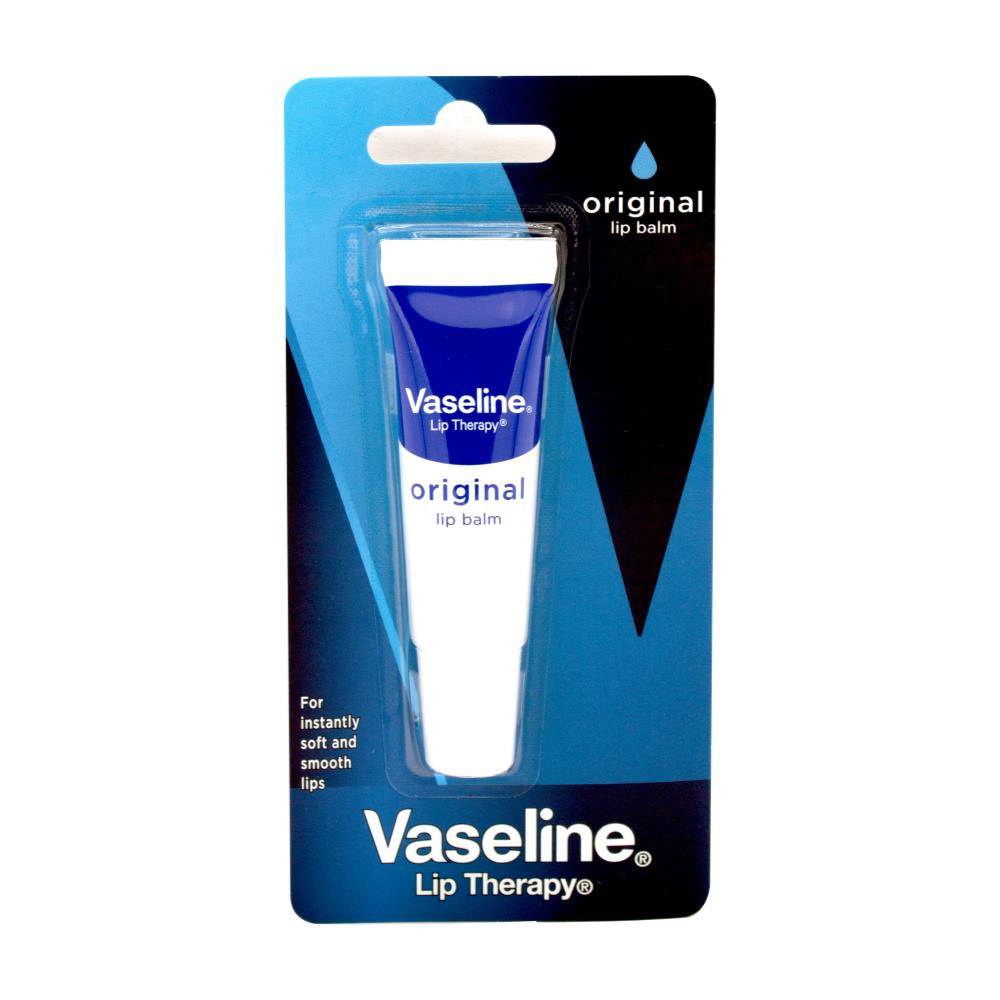 Vaseline 10G Lip Balm Original (Carded)