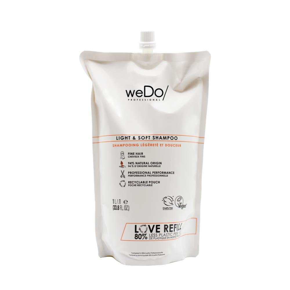 Wedo Professional 1L Light & Soft Shampoo Refill