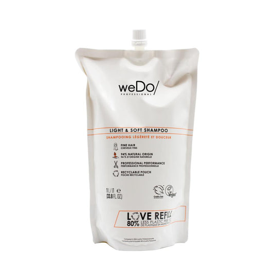 Wedo Professional 1L Light & Soft Shampoo Refill