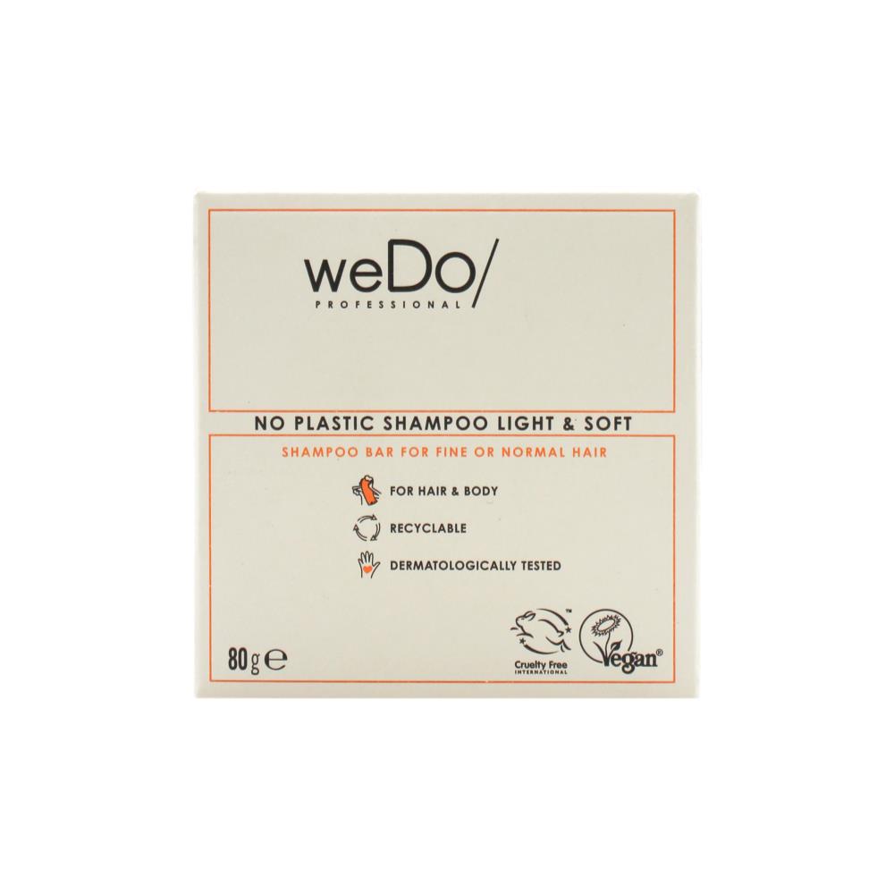 Wedo Professional 80G No Plastic Shampoo Bar Light & Soft