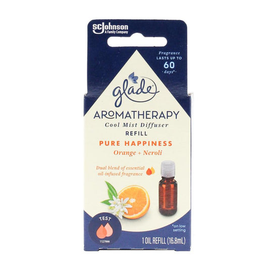 Glade 16.8Ml Aromatherapy Cool Mist Diffuser Refll Orange And Neroli