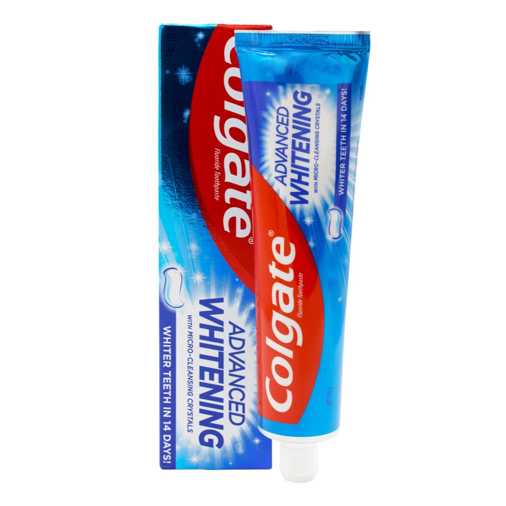 Colgate 190G Toothpaste Advanced Whitening With Micro Cleansing Crystals