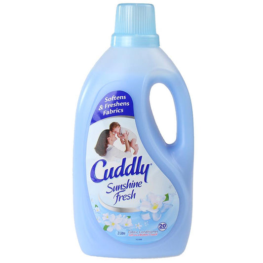 Cuddly 2L Fabric Conditioner Ready To Use Sunshine Fresh