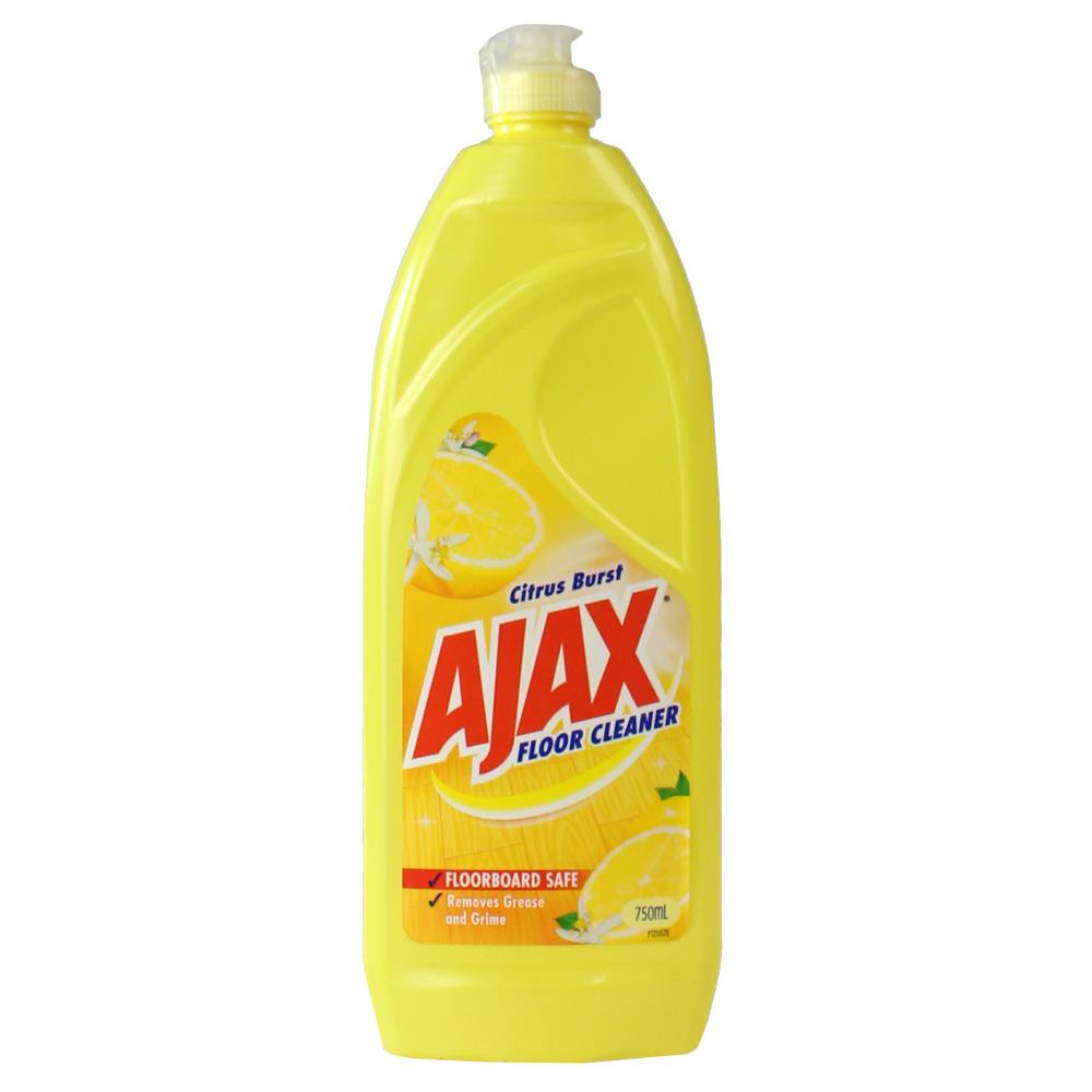 Ajax 750Ml Floor Cleaner Citrus Burst