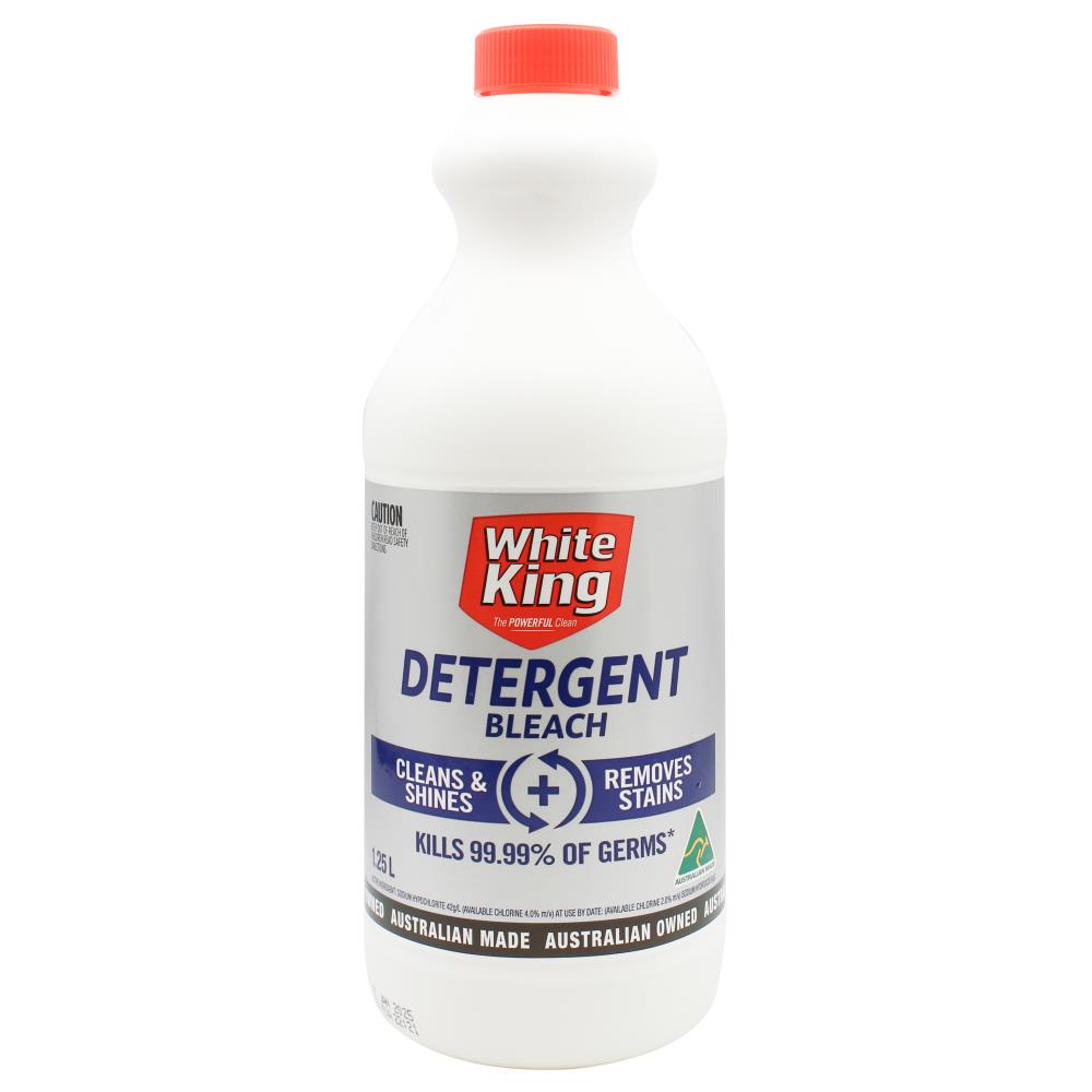 White King 1.25L Detergent Bleach