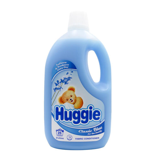 Huggie 2L Fabric Conditioner Classic Blue Front & Top Loader