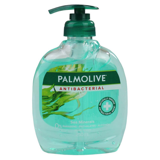 Palmolive 250Ml Liquid Handwash Pump Antibacterial Sea Minerals