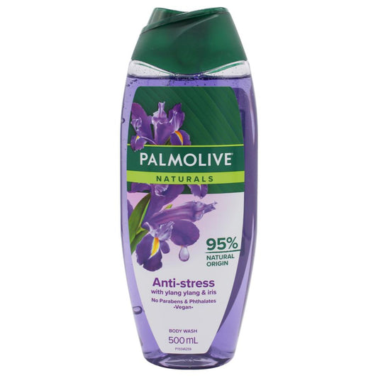 Palmolive 500Ml Naturals Body Wash Anti-Stress With Ylang Ylang & Iris