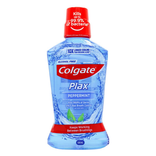 Colgate 500Ml Plax Mouthwash Peppermint