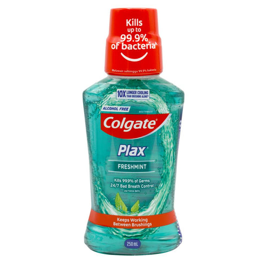 Colgate 250Ml Plax Mouthwash Alcohol Free Freshmint