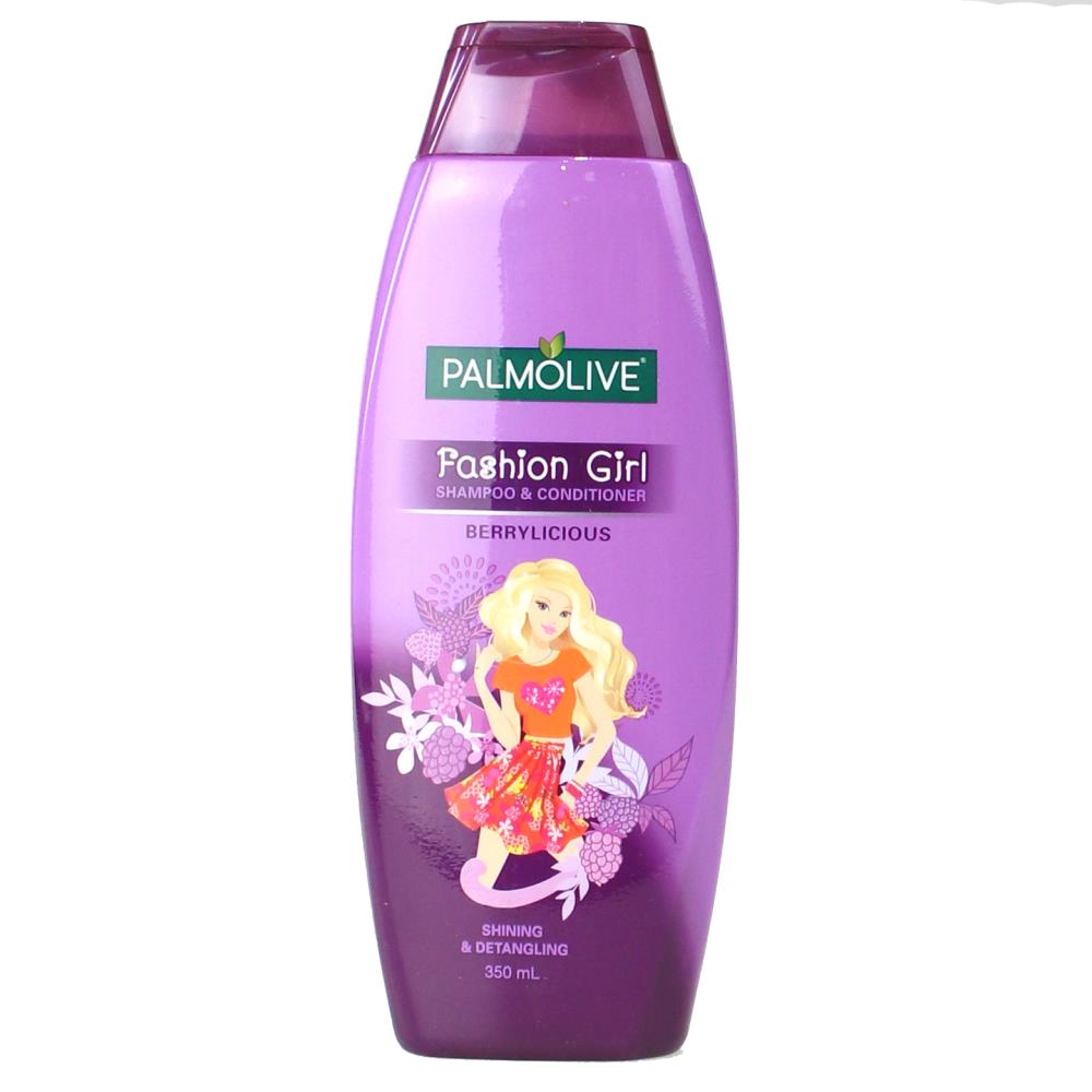 Palmolive 350Ml 2In1 Shampoo & Conditioner Fashion Girl Berrylicious