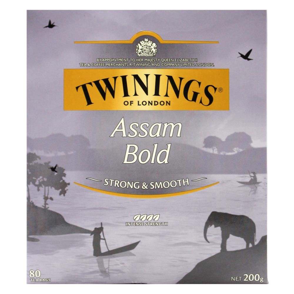 Twinings Pk80 200G Tea Bags Assam Bold