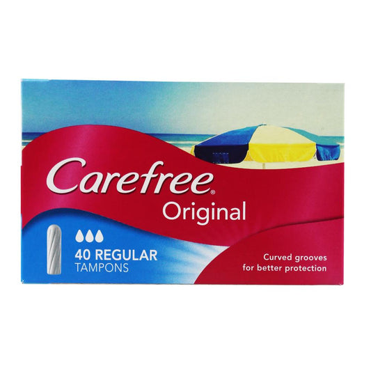 Carefree Pk40 Regular Tampons Original