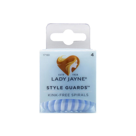 Lady Jayne Pk4 Style Guards Kink Free Spirals Blue