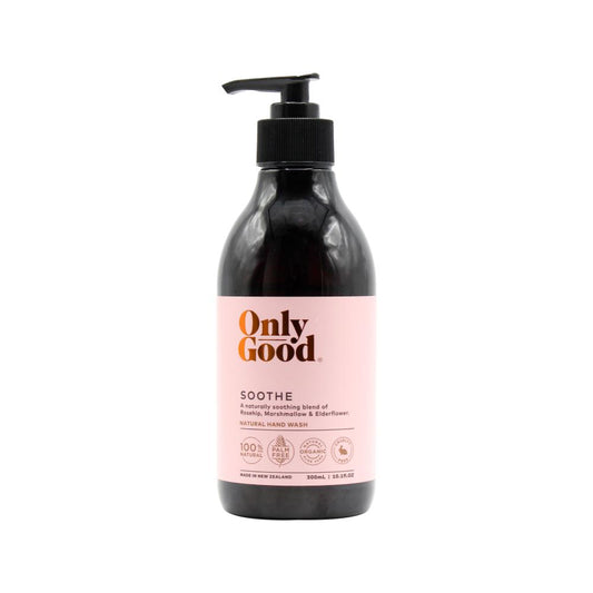 Only Good 300Ml Natural Hand Wash Soothe Rosehip And Marshmallow
