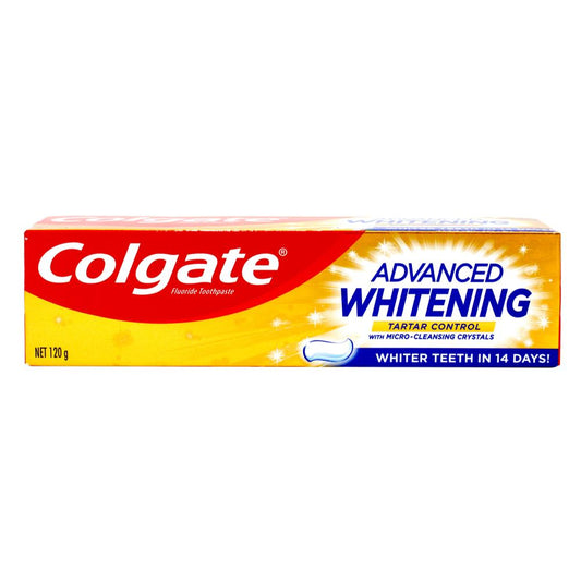 Colgate 120G Toothpaste Advanced Whitening Tartar Control