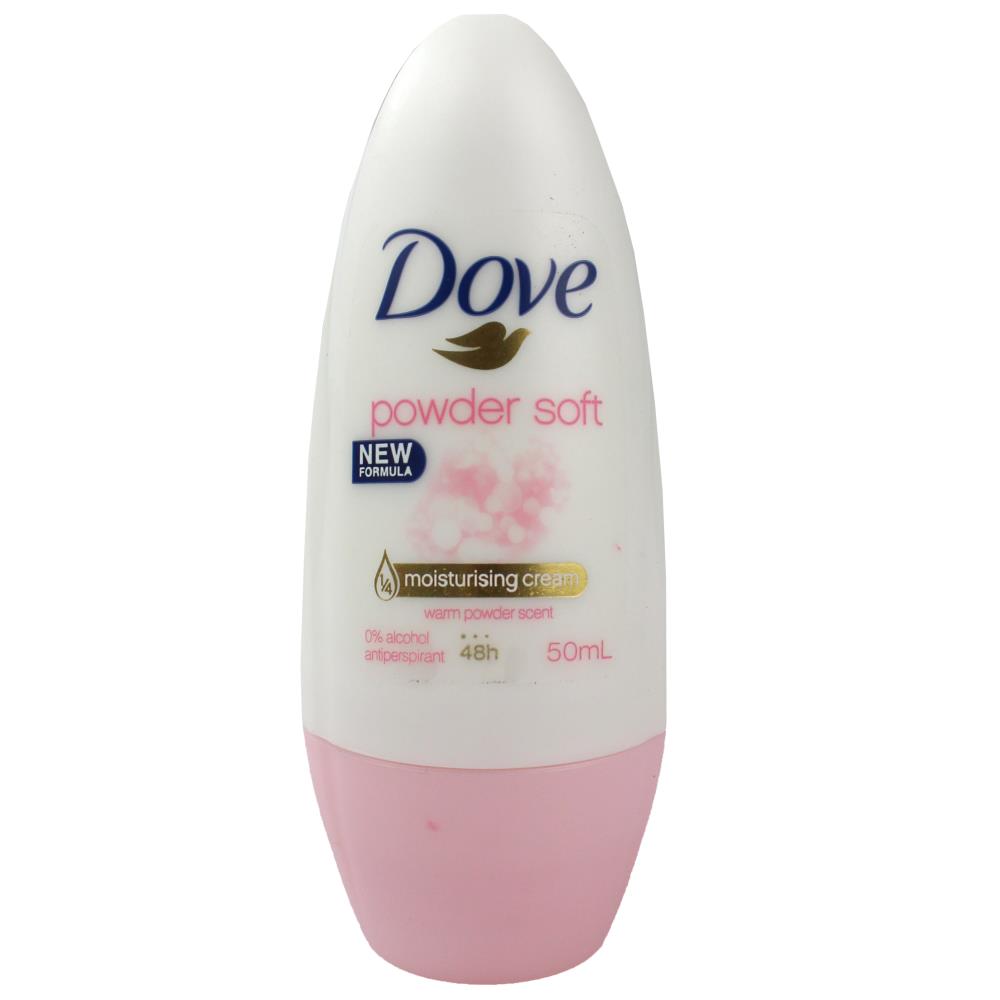 Dove 50Ml Deodorant Roll On Powder Soft