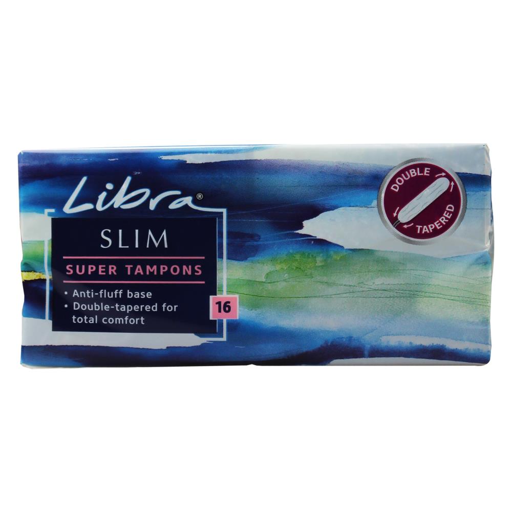 Libra Pk16 Super Tampons Tapered Design