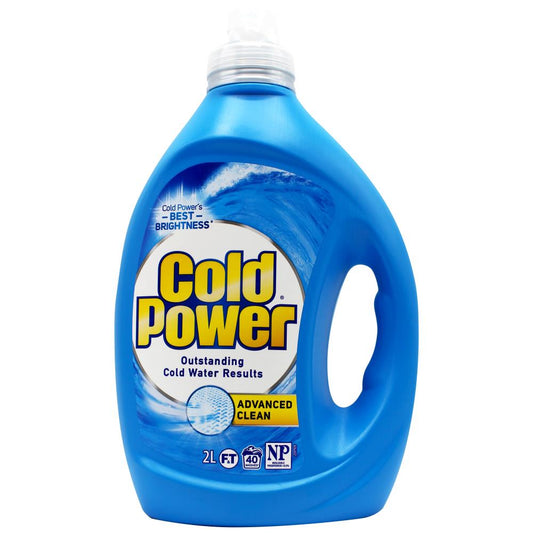 Cold Power 2L Laundry Liquid Front + Top Loader Advance Clean