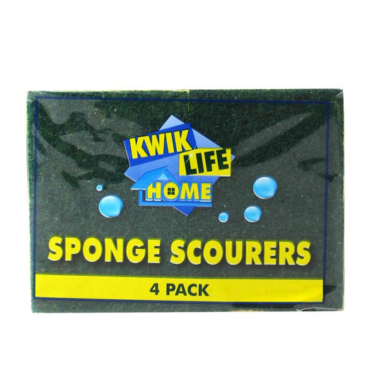 Kwik Life Home Pk4 Sponge Scourers