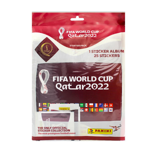 Panini 2022 Fifa World Cup Qatar Sticker Starter Pack