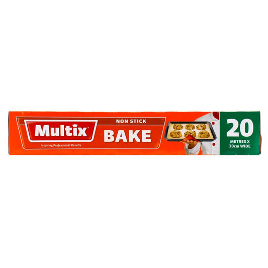Multix 20M Bake Paper Non Stick 30Cm Wide
