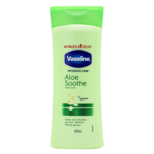 Vaseline 400Ml Intensive Care Body Lotion Aloe Soothe