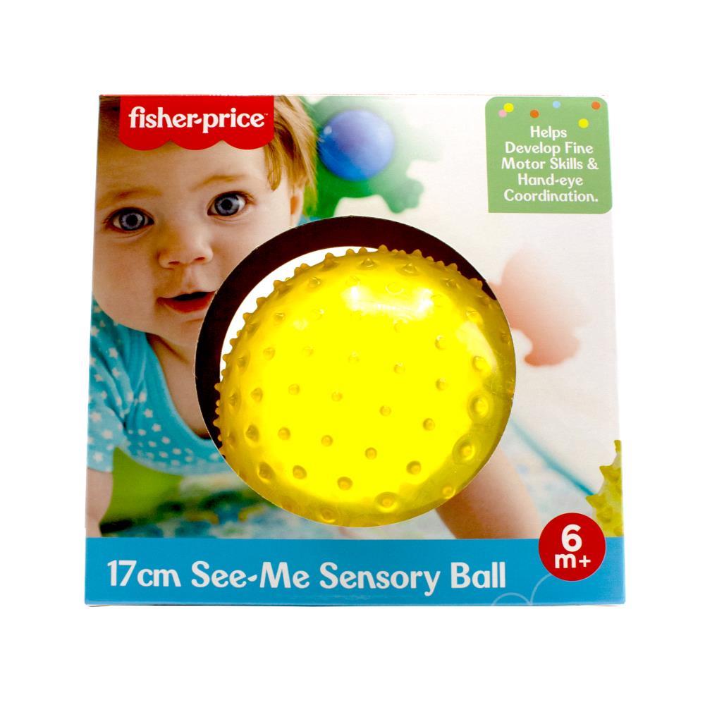 Fisher Price See-Me Sensory Ball Yellow