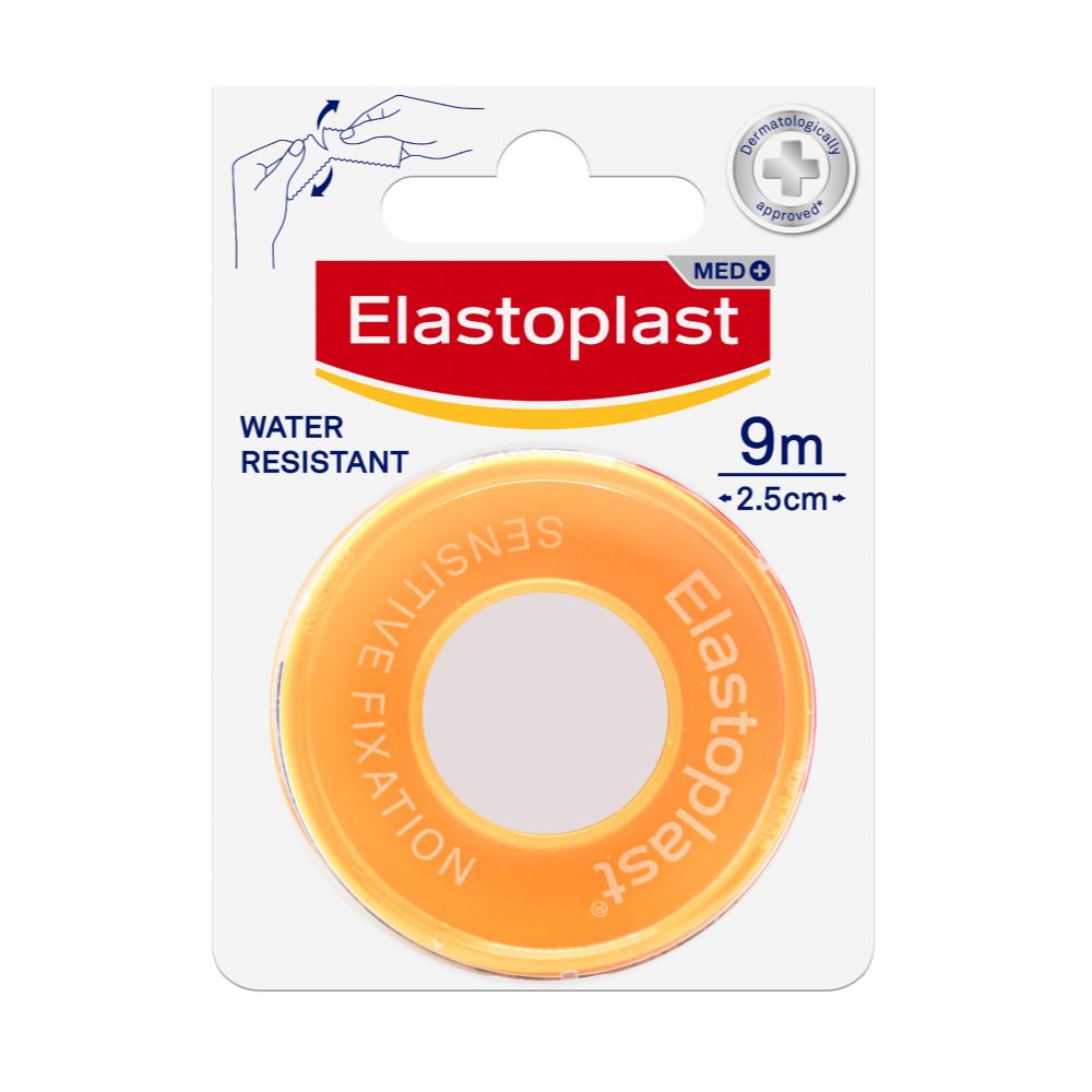 Elastoplast 9M X 2.5Cm Tape Water Resistant Sensitive Fixation