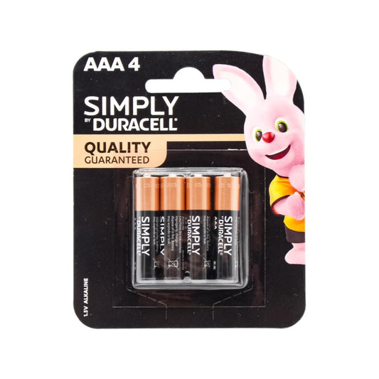 Duracell Pk4 Aaa Simply Batteries