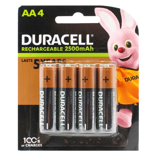 Duracell Pk 4 Rechargeable Aa Batteries