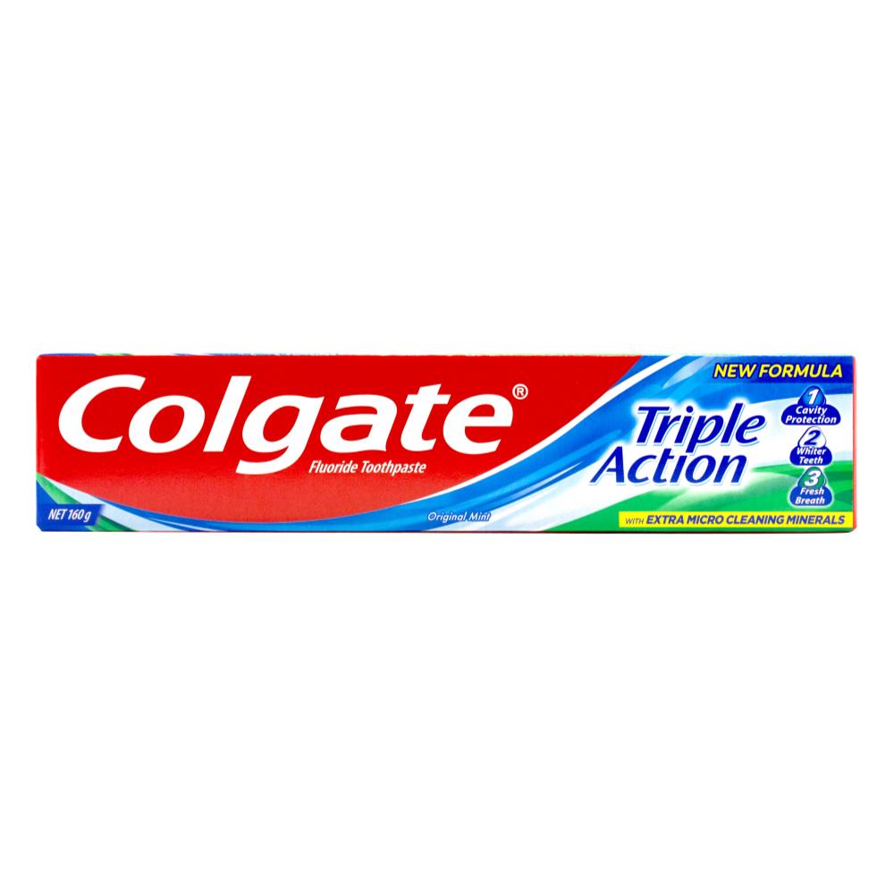 Colgate 160G Toothpaste Triple Action Original Mint