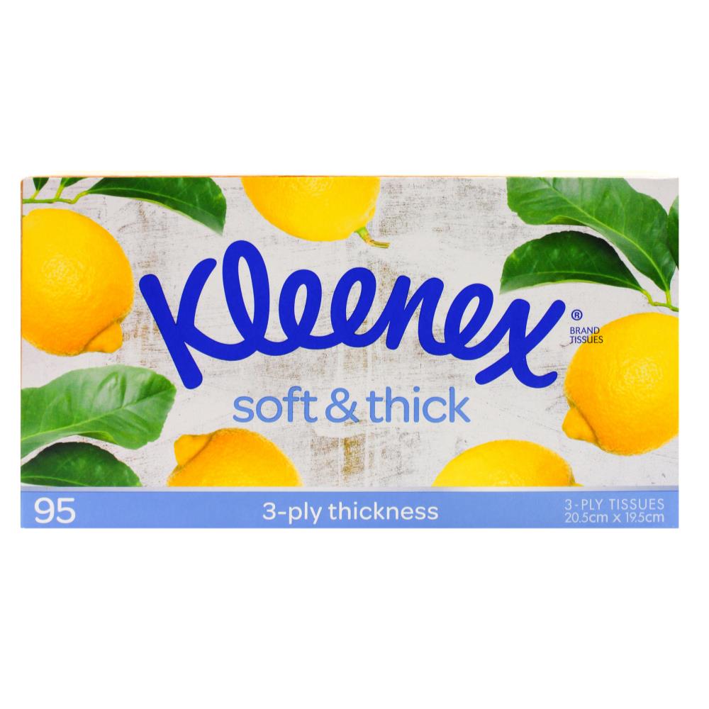 Kleenex Pk95 Tissues Soft & Thick 3Ply