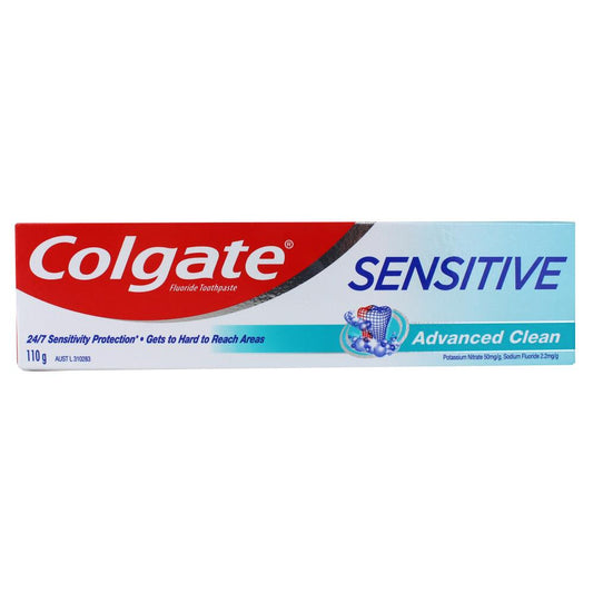 Colgate 110G Toothpaste Sensitive Advanced Clean