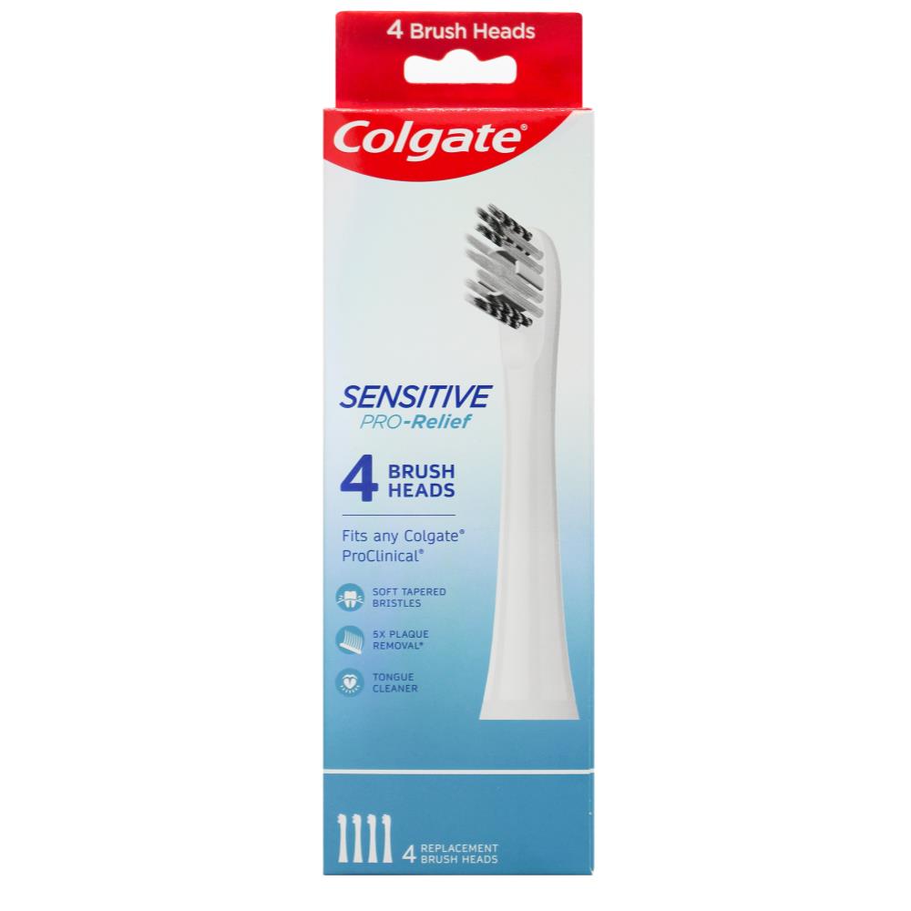 Colgate Pk4 Sensitive Pro Relief Toothbrush Heads