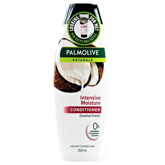 Palmolive 350Ml Naturals Conditioner Intensive Moisture Coconut Cream - For Dry/Coarse Hair