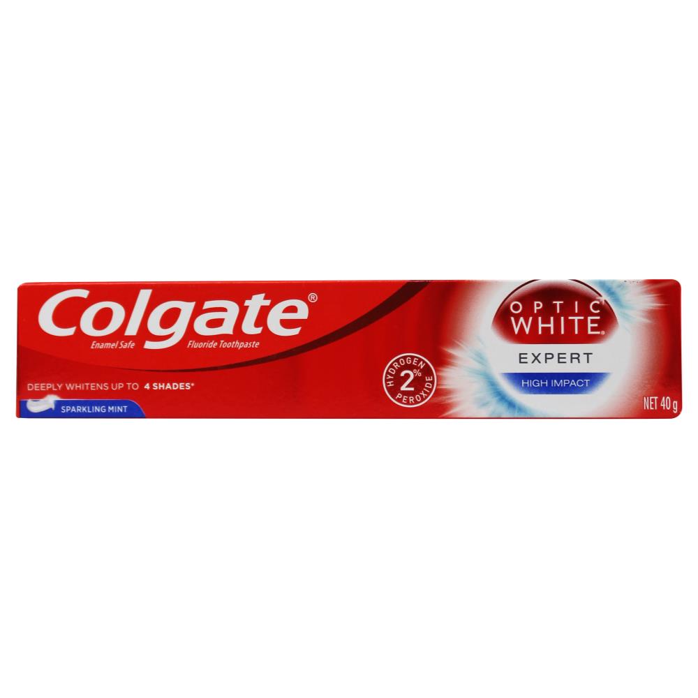 Colgate 40G Toothpaste Optic White Expert Sparkling Mint