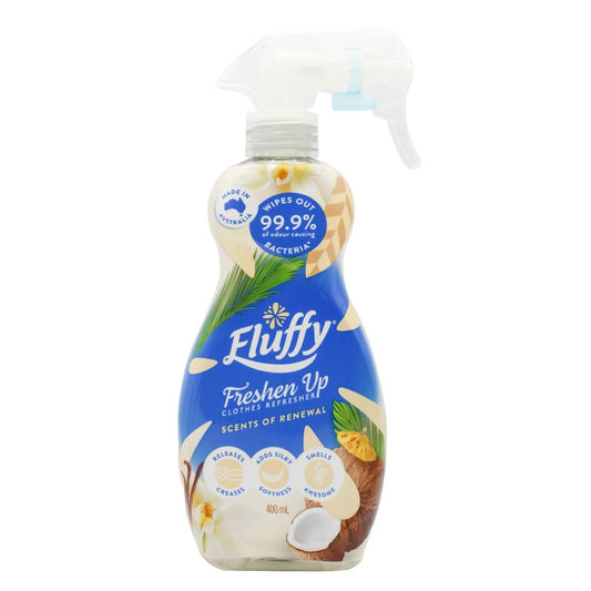 Fluffy 400Ml Freshen Up Clothes Refresher Scents Or Renewal