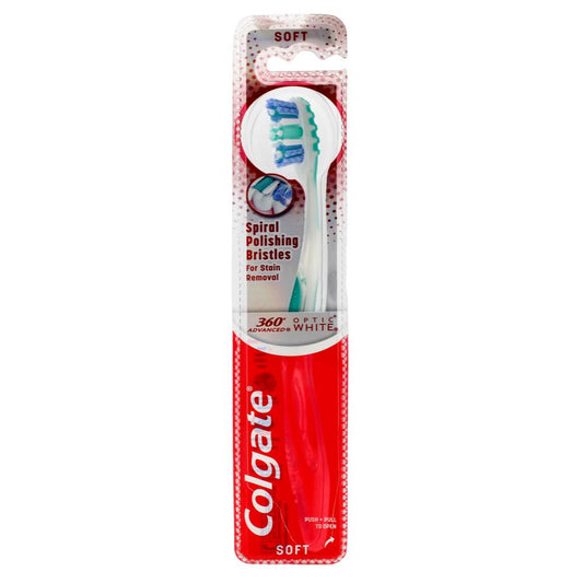 Colgate 360 Optic White Toothbrush Soft