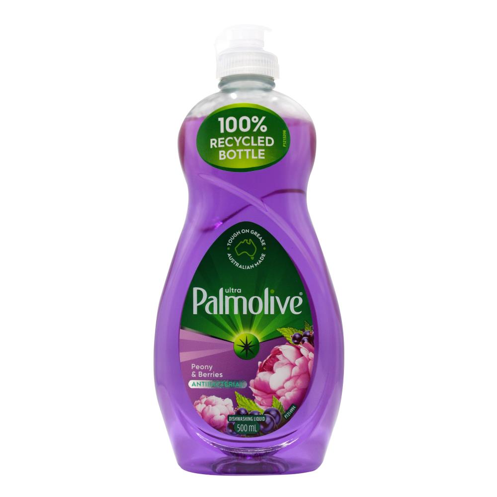 Palmolive 500Ml Ultra Dishwashing Liquid Antibacterial Peony & Berries