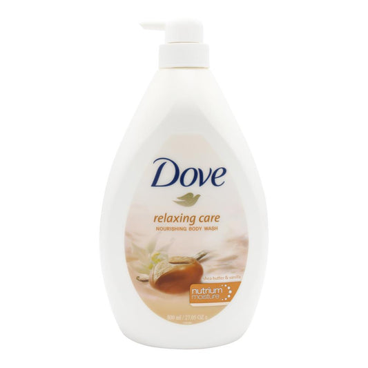 Dove 800Ml Body Wash Relaxing Care Shea Butter & Vanilla
