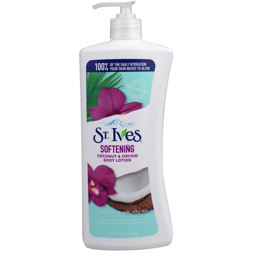 St Ives 621Ml Body Lotion Softening Coconut & Orchid