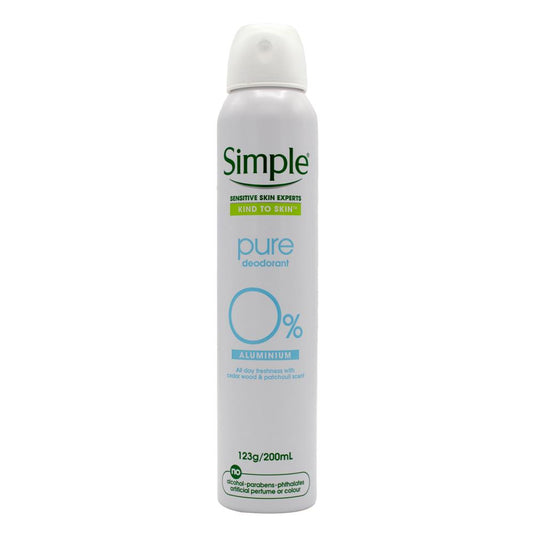 Simple 123G Sensitive Skin Experts Pure Deodorant