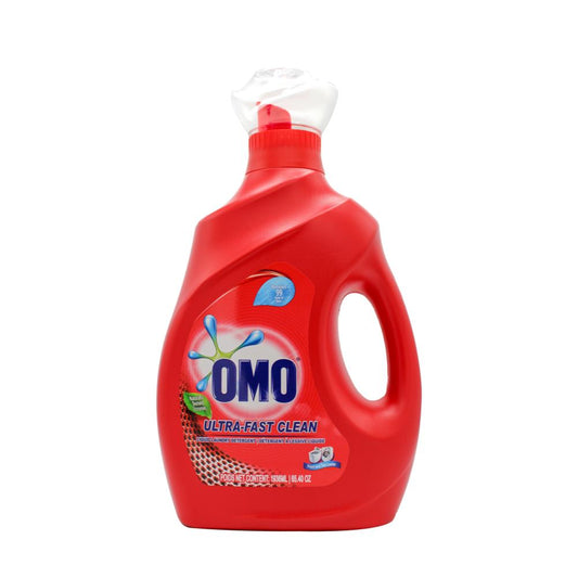 Omo 1936Ml Laundry Liquid Detergent Ultra-Fast Clean Front + Top Loader