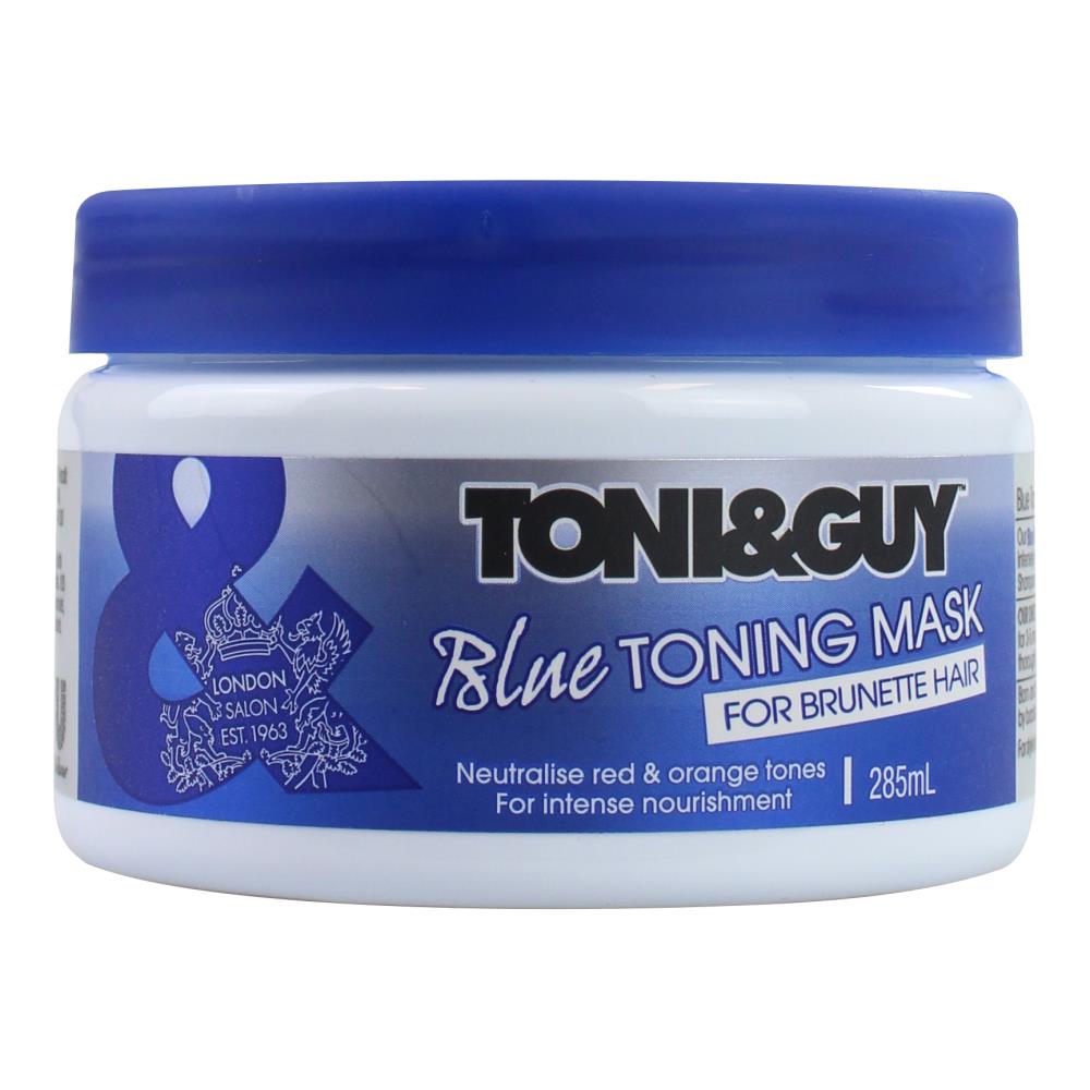 Toni & Guy 285Ml Blue Toning Mask For Brunette Hair