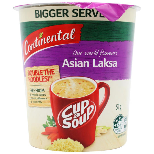 Continental 51G Cup A Soup Asian Laksa