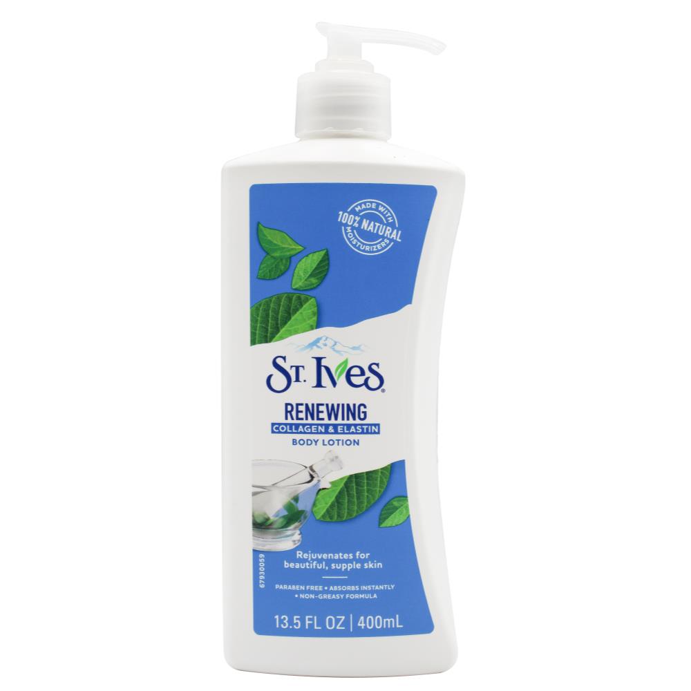 St Ives 400Ml Body Lotion Renewing Collagen & Elastin